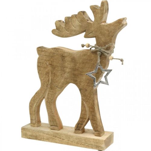 Tischdeko Weihnachten Deko Hirsch Holzaufsteller Deko Rentier H33cm
