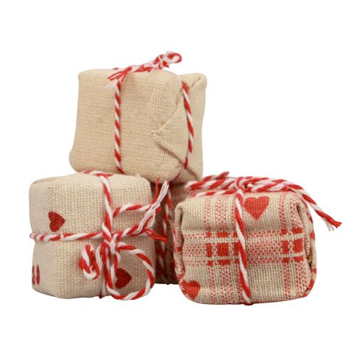 Artikel Tischdeko Weihnachten Geschenkpäckchen Deko 3,5cm 9 St