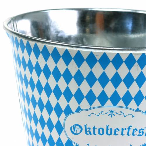 Floristik24 Deko Topf Oktoberfest Ø13cm H12cm