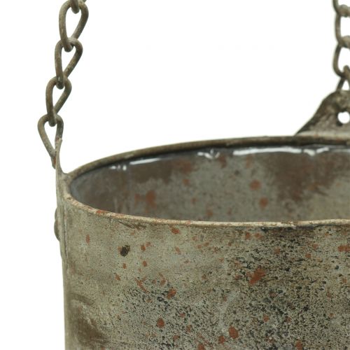 Floristik24 Pflanztopf zum Hängen Antik  Ø10/14cm 2St