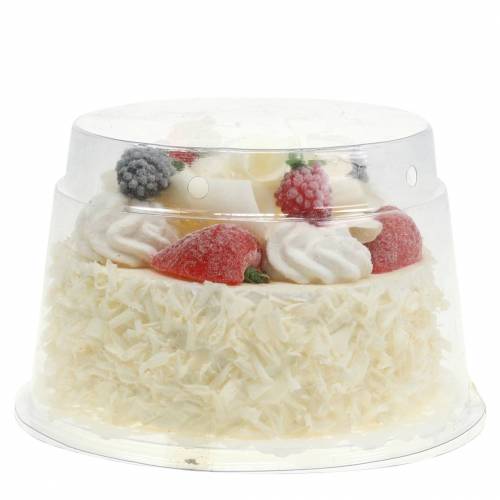 Floristik24 Sahnetorte mit Beeren künstlich Ø15cm H11,5cm