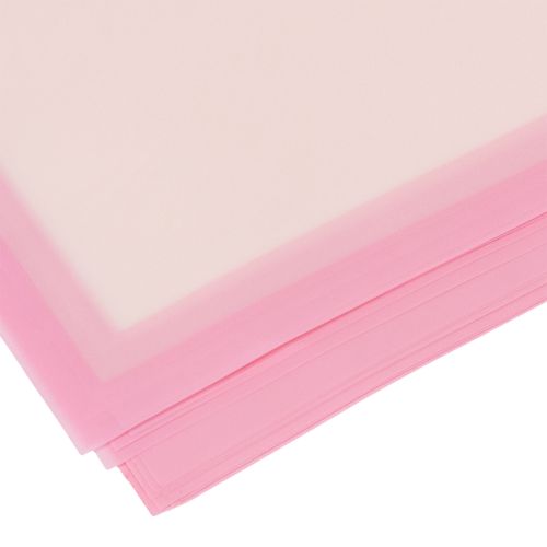 Floristikfolie Rosa 57 cm
