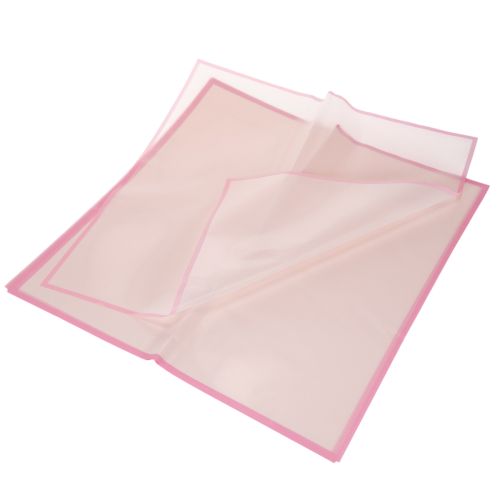 Floristikfolie Rosa 57 cm