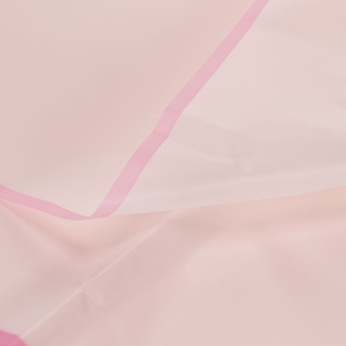 Floristikfolie Rosa 57 cm