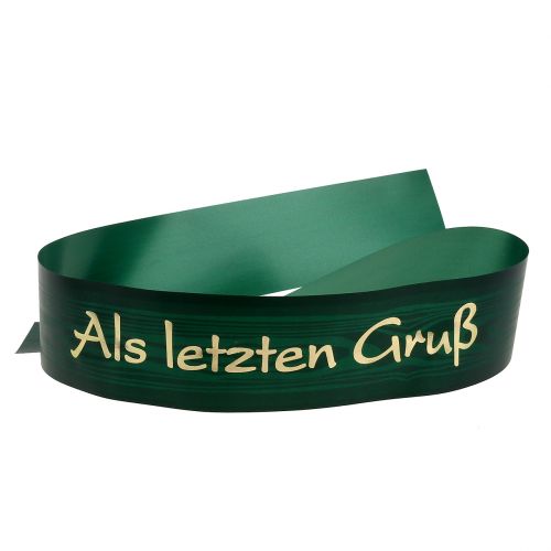 Artikel Trauerband farbig „Als letzen Gruß“ 12 St