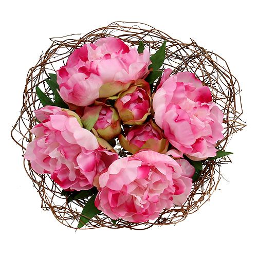 Floristik24 Trichtermanschette Rebe Ø30cm natur 8St