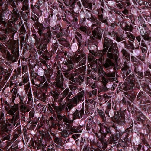 Artikel Deko-Kranz Trockenblumen Metallic Lila Lepidium Wandkranz Ø33cm Wohnaccessoire