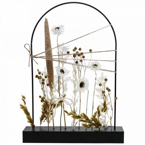 Trockenblumen Leiste Blumenleiste Trockenblumen Bogen 34,5×25cm