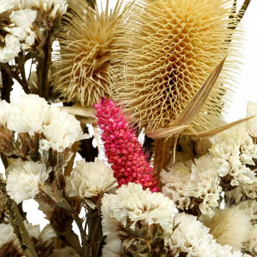 Artikel Trockenblumenstrauß Strohblumen Strauß Distel 40–45cm