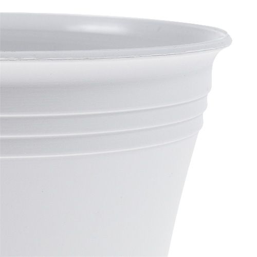 Übertopf Michele weiss 22cm | Floristik24.ch