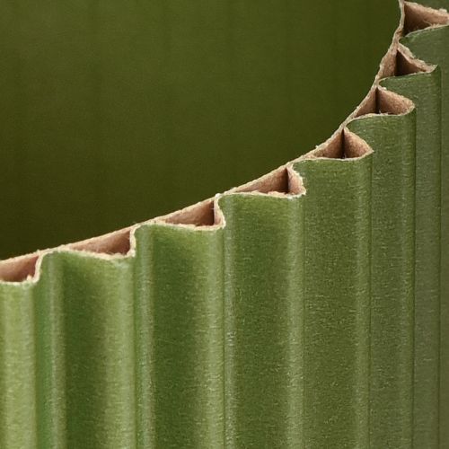 Artikel Übertopf Papier Blumentopf Dunkelgrün Ø13cm H12cm 4 St