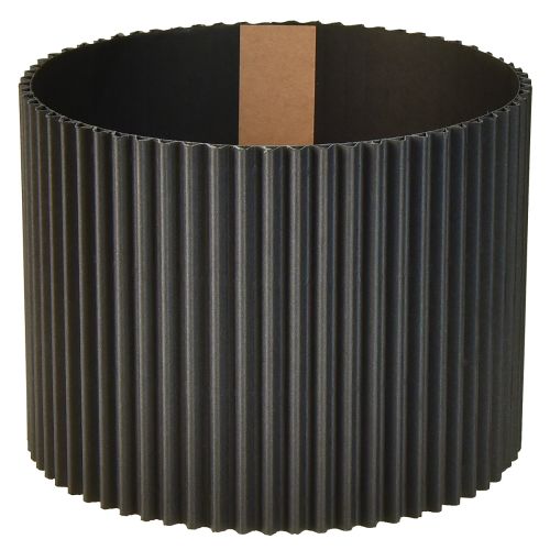 Artikel Übertopf Papier Blumentopf Schwarz Ø19cm H14cm 3 St