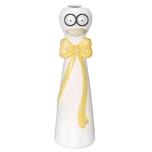 Vase Ente mit niedlichem Design für lustige Tischdekoration 24cm 2St