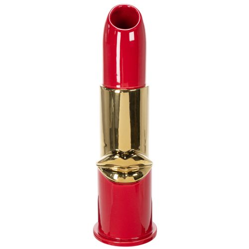 Deko-Vase Lippenstift-Design