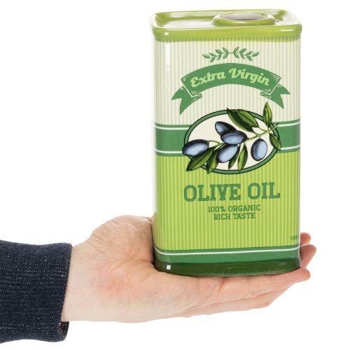 Artikel Olivenöl Vase Keramik Ideal für Küchendeko und mediterranen Tisch 18cm