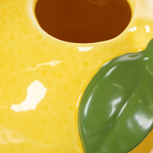 Artikel Zitrusvase Orange und Zitrone als extravagantes Wohnaccessoire Sommerdeko 10cm 2St