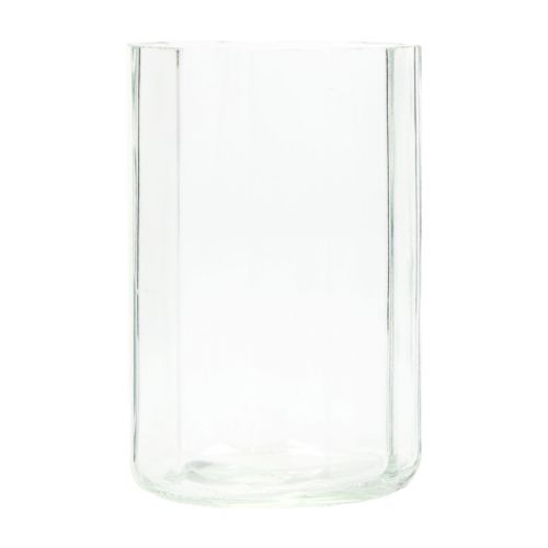 Artikel Kerzenhalter Glas Windlicht Klar Ø9,5cm H15cm 6St
