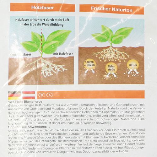 Artikel Villa Flora Blumenerde 10l