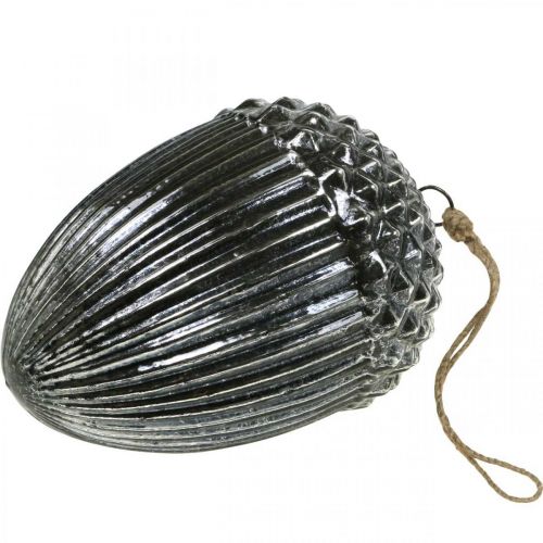 Artikel Vintage Weihnachtsbaumschmuck Eichel Glas Weihnachtsanhänger H20cm Ø14cm