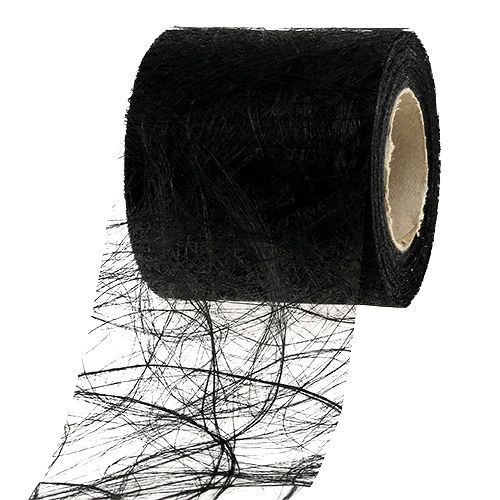 Vlies 8cm 25m Schwarz