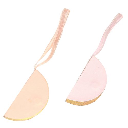 Artikel Wabenkugel Weihnachten Apricot Rosa 7cm 4 Stk Deko