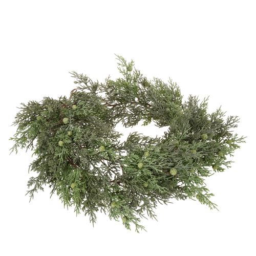 Künstliche Wacholdergirlande aus Kunststoff, Grün, 185 cm, Weihnachtliche Dekoration für Innen | Floristik24.ch