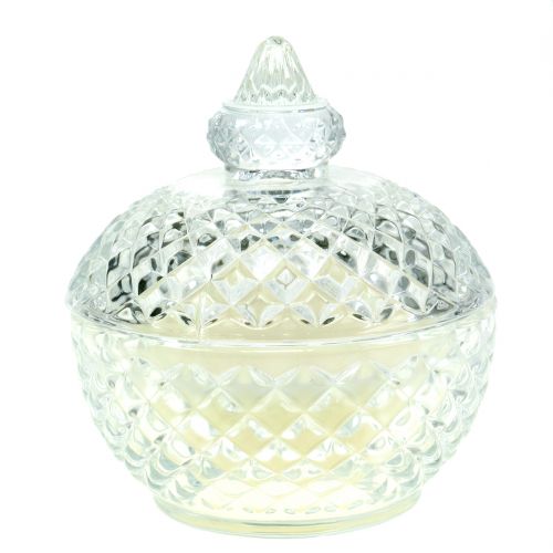 Floristik24 Duftkerze im Glas Vanille Ø10cm