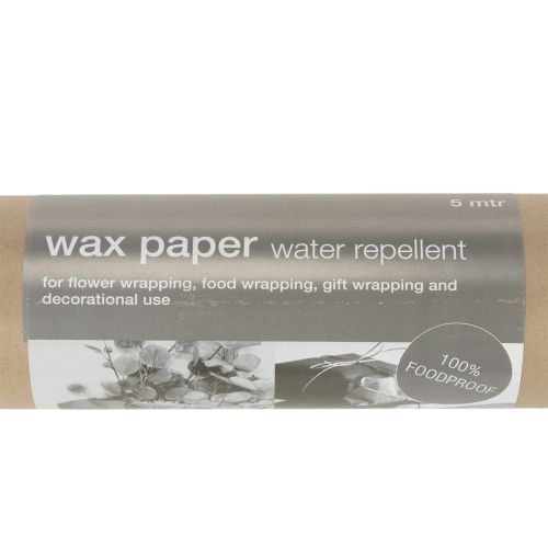 Wachspapier Rolle Braun 70 cm
