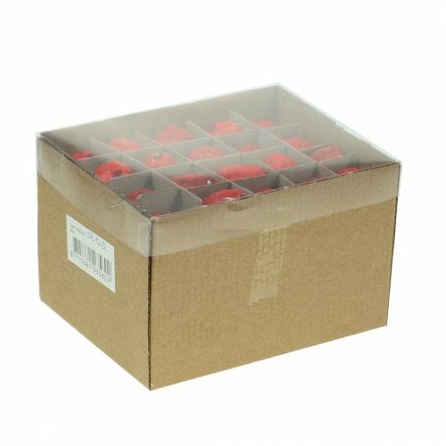 Floristik24 Wachteleier Rot Ausgeblasene Eier 50 St