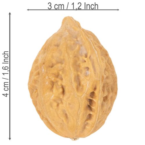 Walnüsse Naturbraun 4–5 cm 300 g für Dekoration und Bastelarbeiten | Floristik24.ch