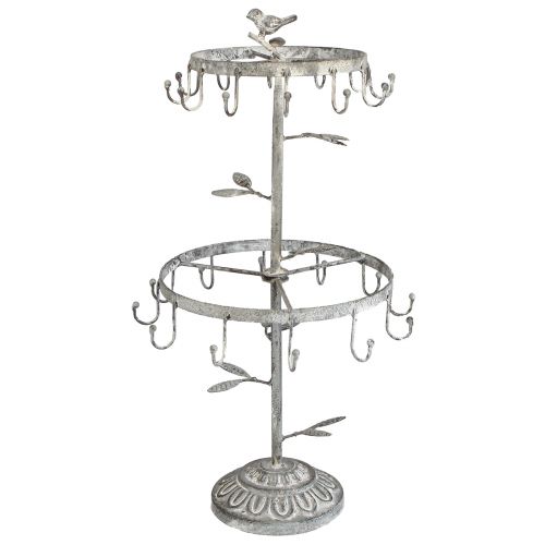 Warenträger Metall Rost Grau für Dekohänger Ø24cm H49cm