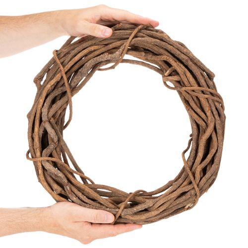 Weidenkranz Natur 40 cm für Bastel- und Dekorationsprojekte | Floristik24.ch