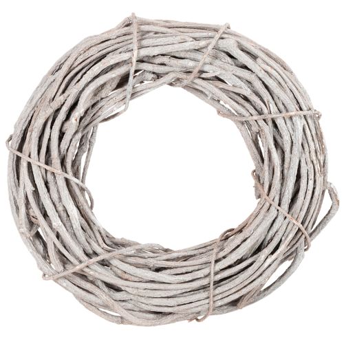 Weidenkranz aus geweissten Zweigen 40cm online kaufen | Floristik24.ch