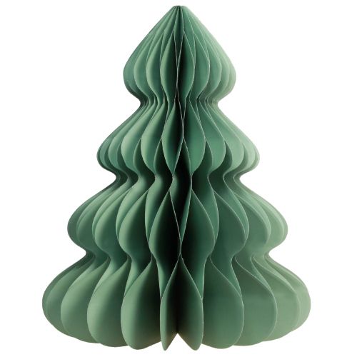 Artikel Weihnachtsbaum Papier Tischdeko Mint Glitter Ø48cm H60cm