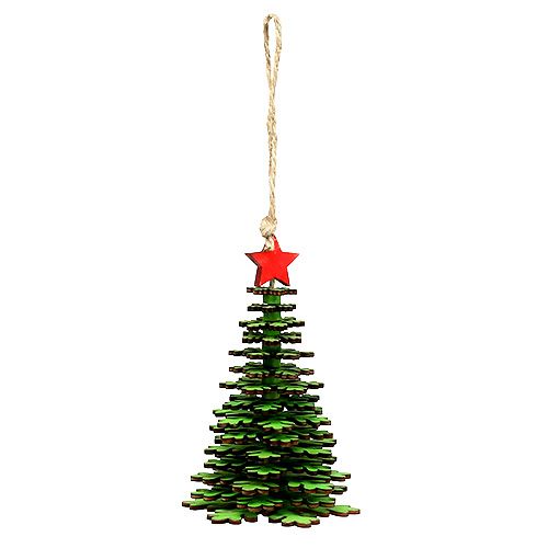 Weihnachtsbaum zum Hängen Grün 14cm-76208 einkaufen in der Schweiz