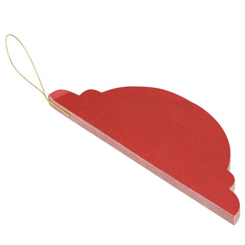 Artikel Weihnachtsdeko Papier Christbaumschmuck Bordeaux H20cm