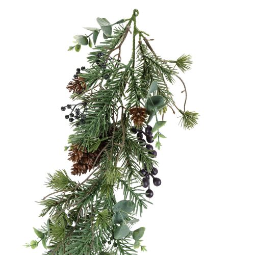 Floristik24 Weihnachtsgirlande Lila Beeren Girlande künstlich 180cm
