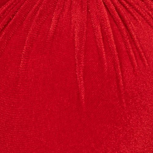 Weihnachtskugeln Samtoptik Rot