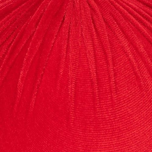Weihnachtskugeln Rot aus Samt