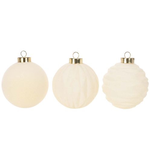 Weihnachtskugel-Set Kunststoff