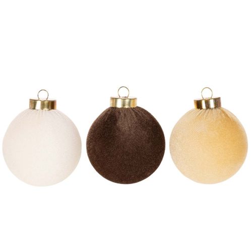 Weihnachtskugeln aus Styropor