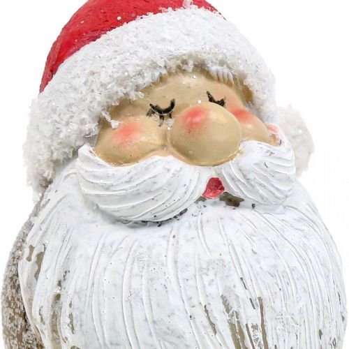 Floristik24 Weihnachtsmann Tischdeko Santa Claus Fensterdeko H8cm 3 St