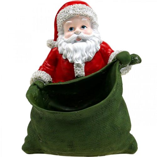 Artikel Weihnachtsmann Übertopf Santa Claus Pflanzgefäß 20×26cm