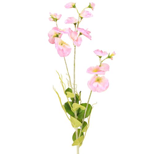 Floristik24 Wicken Kunstblumen Rosa auf langem Stiel 74cm 2St