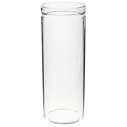 Artikel Blumenvase, Glaszylinder, Glasvase rund Ø10cm H27cm