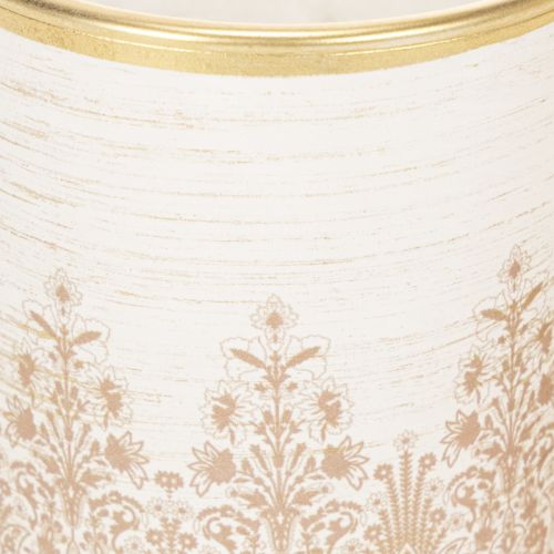 Windlichtglas mit Blumenmotiv Ø8cm H9cm im 2er-Set | Floristik24.ch