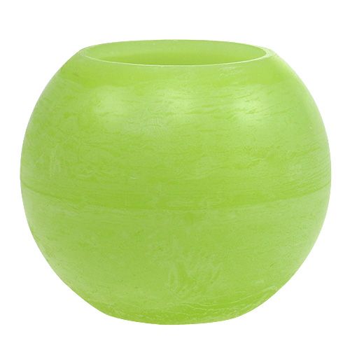 Floristik24 Windlicht Wachskugel Ø20cm Hellgrün
