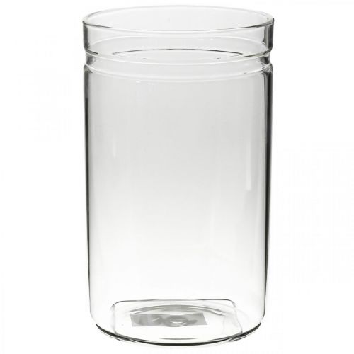 Artikel Blumenvase, Glaszylinder, Glasvase rund Ø10cm H16,5cm