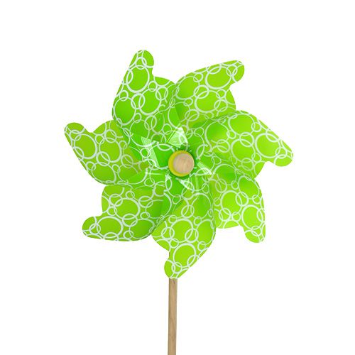 Windmühle Ø22cm Grün 2St