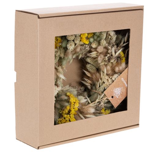 Artikel Trockenblumenkranz Natürliche Dekoration für Tisch, Wohnzimmer und Flur 25cm